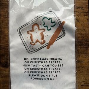 Mud Pie Holiday Kitchen Towel-Baking